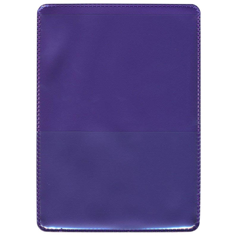StoreSMARTÂ® - Metallic Purple Back Auto Insurance & ID Card Holder - Single Pack - RFS20-MP1